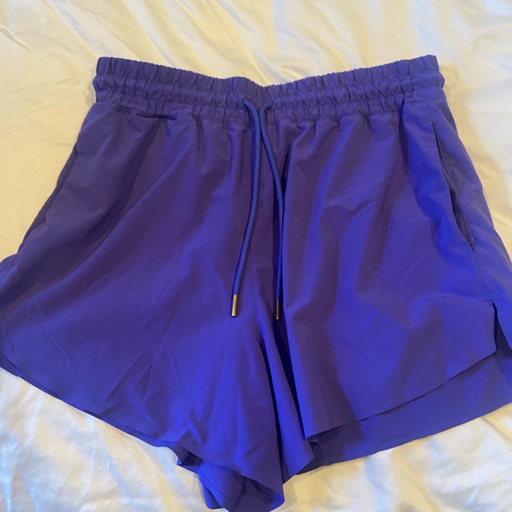 Blue Athleta Shorts